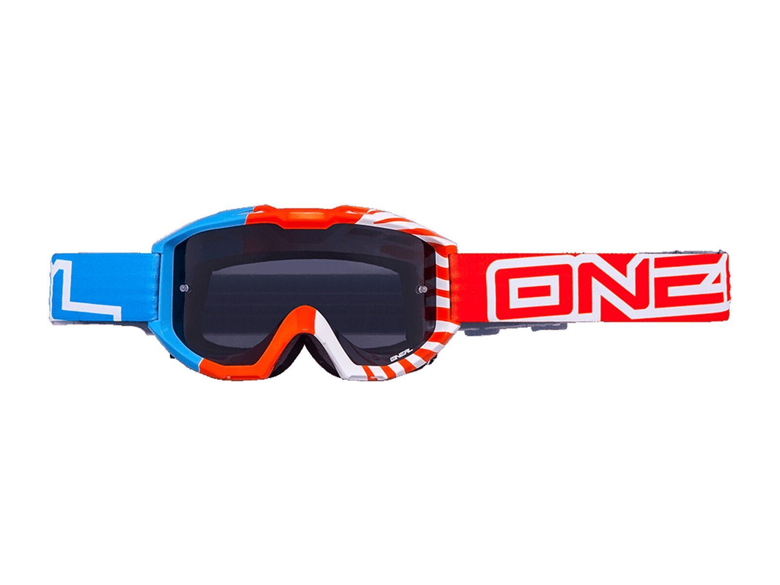 ONeal B1 Okinawa, blue orange/lens: clear - Bild 1