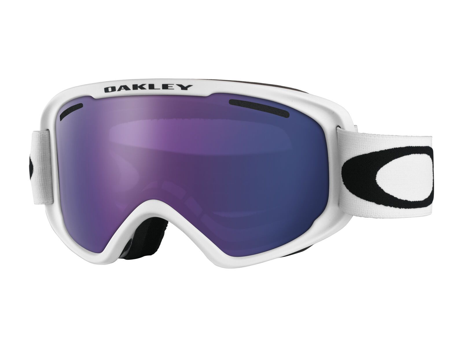 Oakley O2 XM, matte white/Lens: violet iridium - Bild 1
