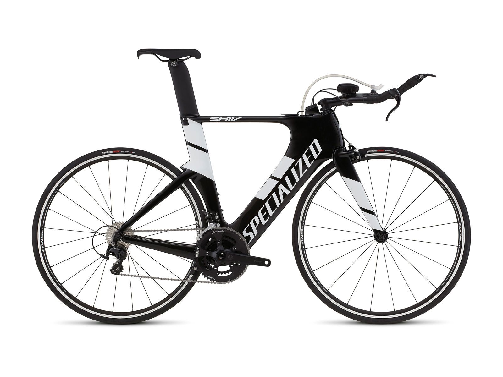 Specialized Shiv Elite, gloss carbon/white - Bild 1