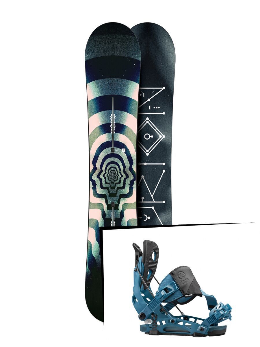 Set: Burton TWC Pro 2017 + Flow NX2 Hybrid (1513127S) - Bild 1