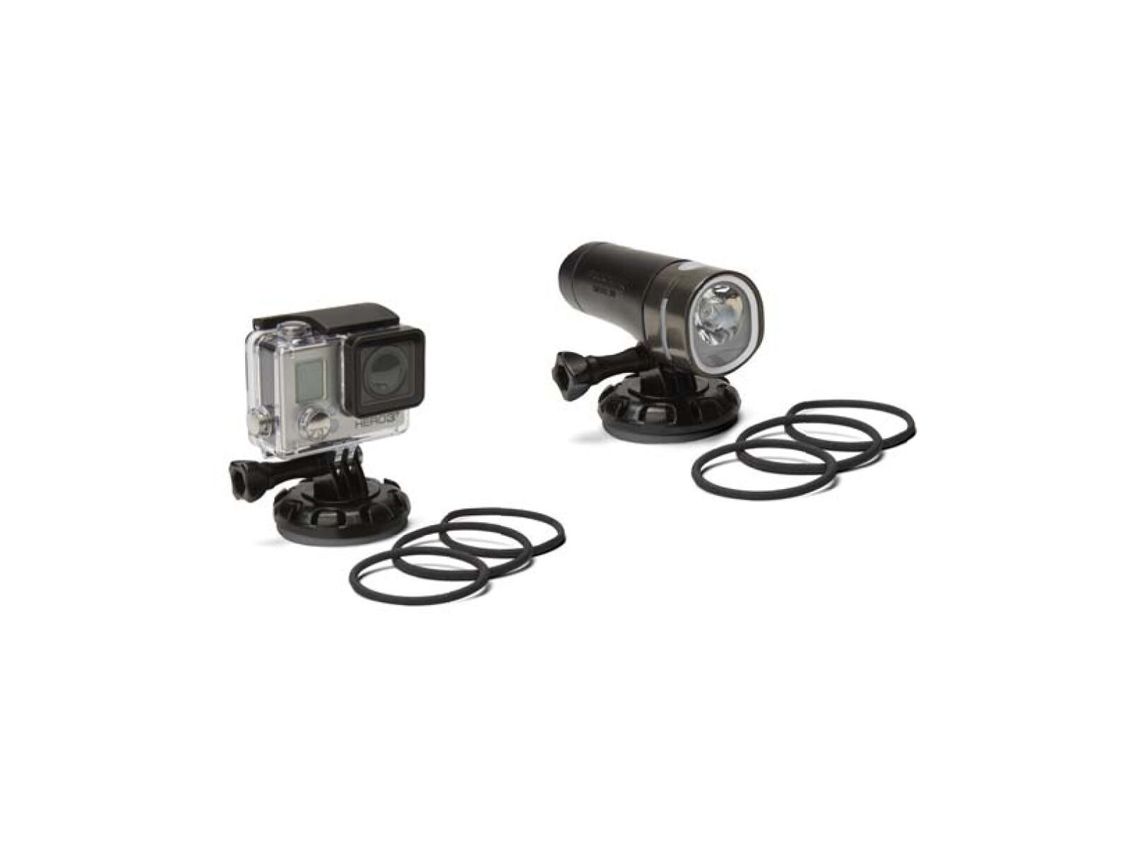 Giro Universal Accessory Mount, clear silver flash - Bild 1