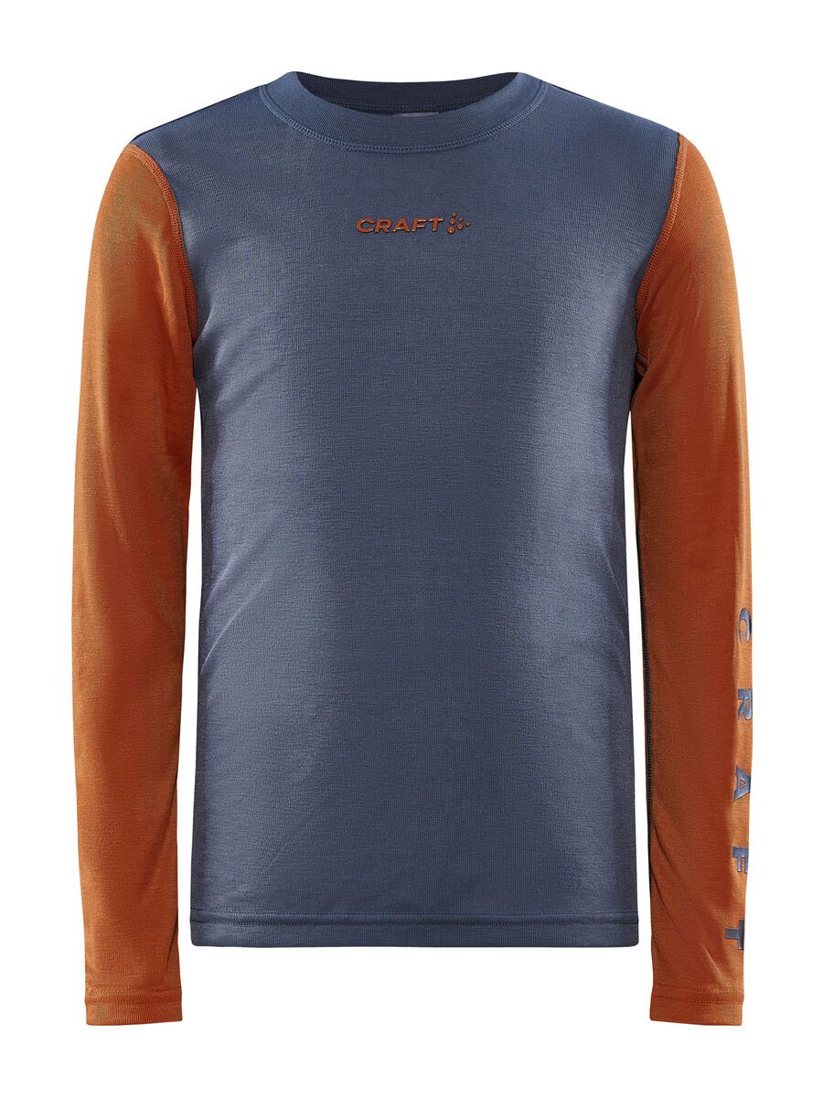 Craft Core Warm Baselayer Set Junior, flow-chestnut - Bild 2