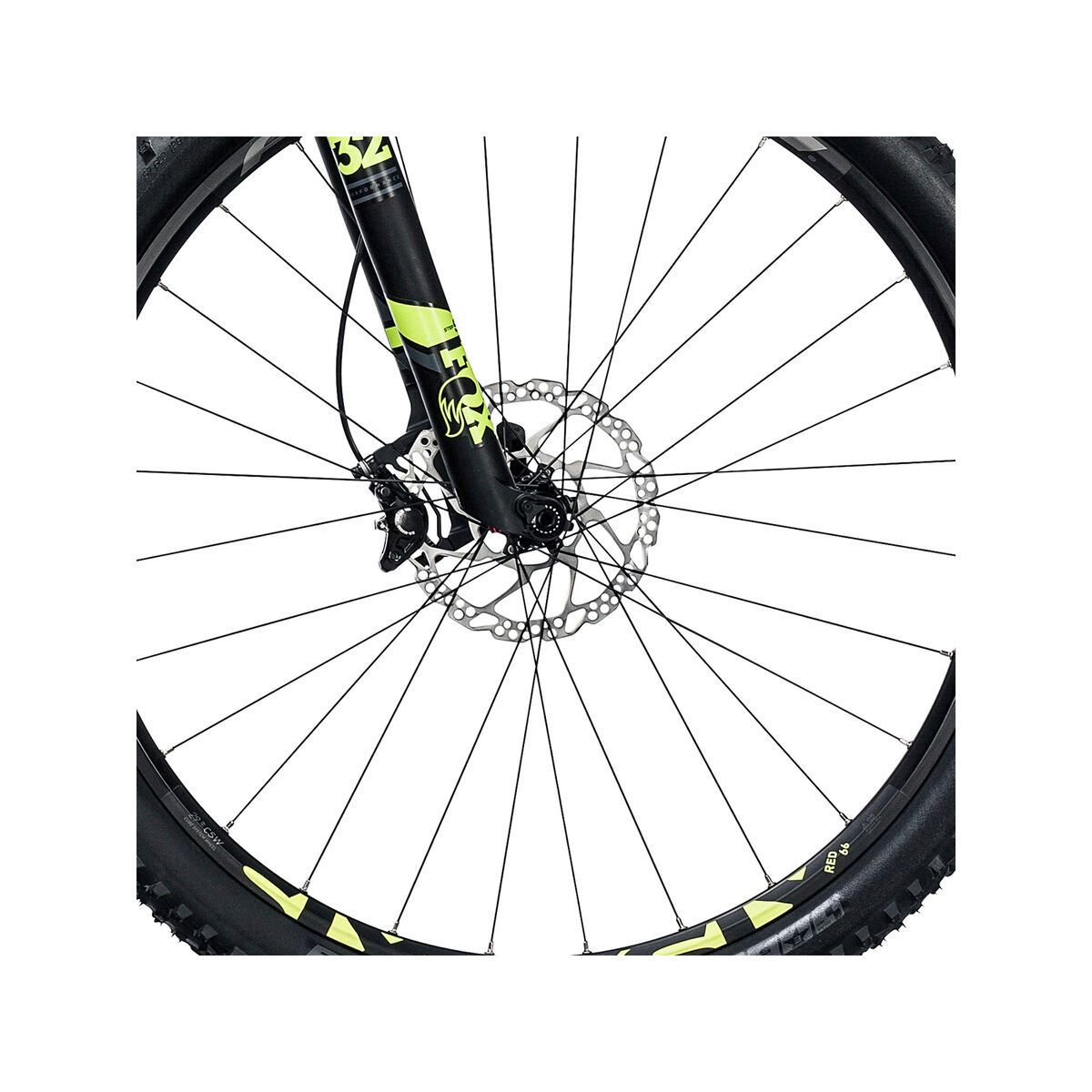 Cube Reaction GTC SL 27.5, carbon´n´flashyellow - Bild 2