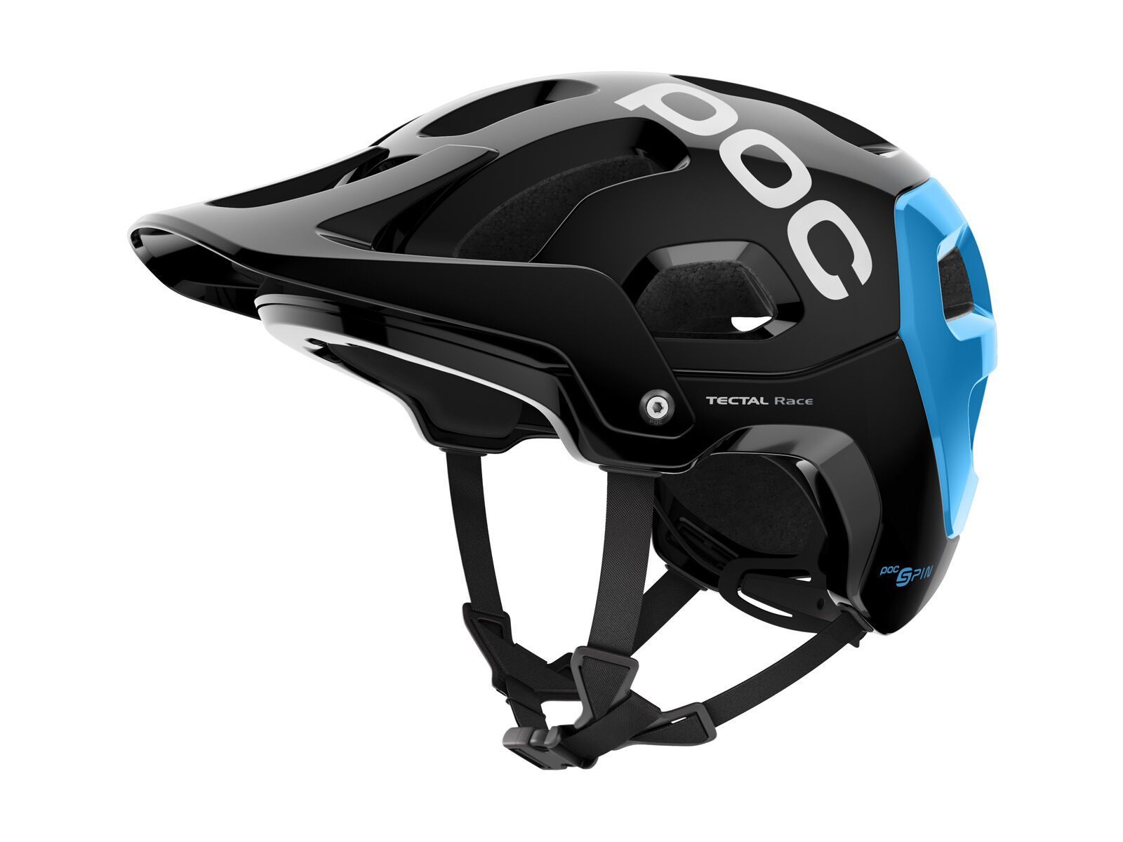 POC Tectal Race SPIN, uranium black/radon blue - Bild 1