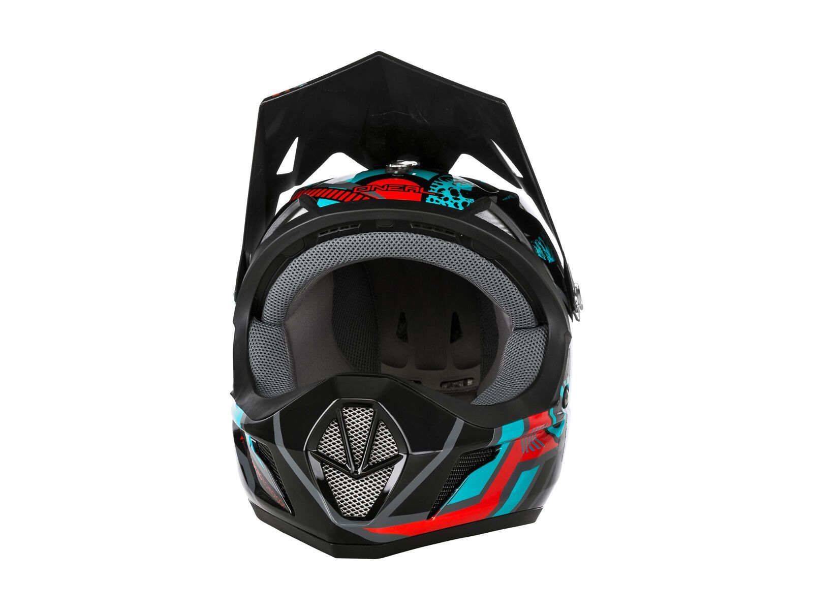 ONeal Sonus Helmet Strike, black/teal - Bild 2