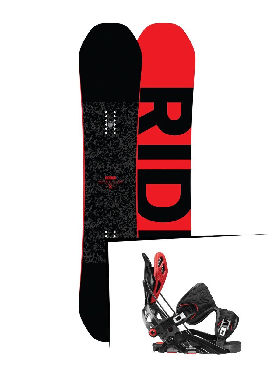 Set: Ride Machete 2017 + Flow Fuse-GT (1718345S) - Bild 1