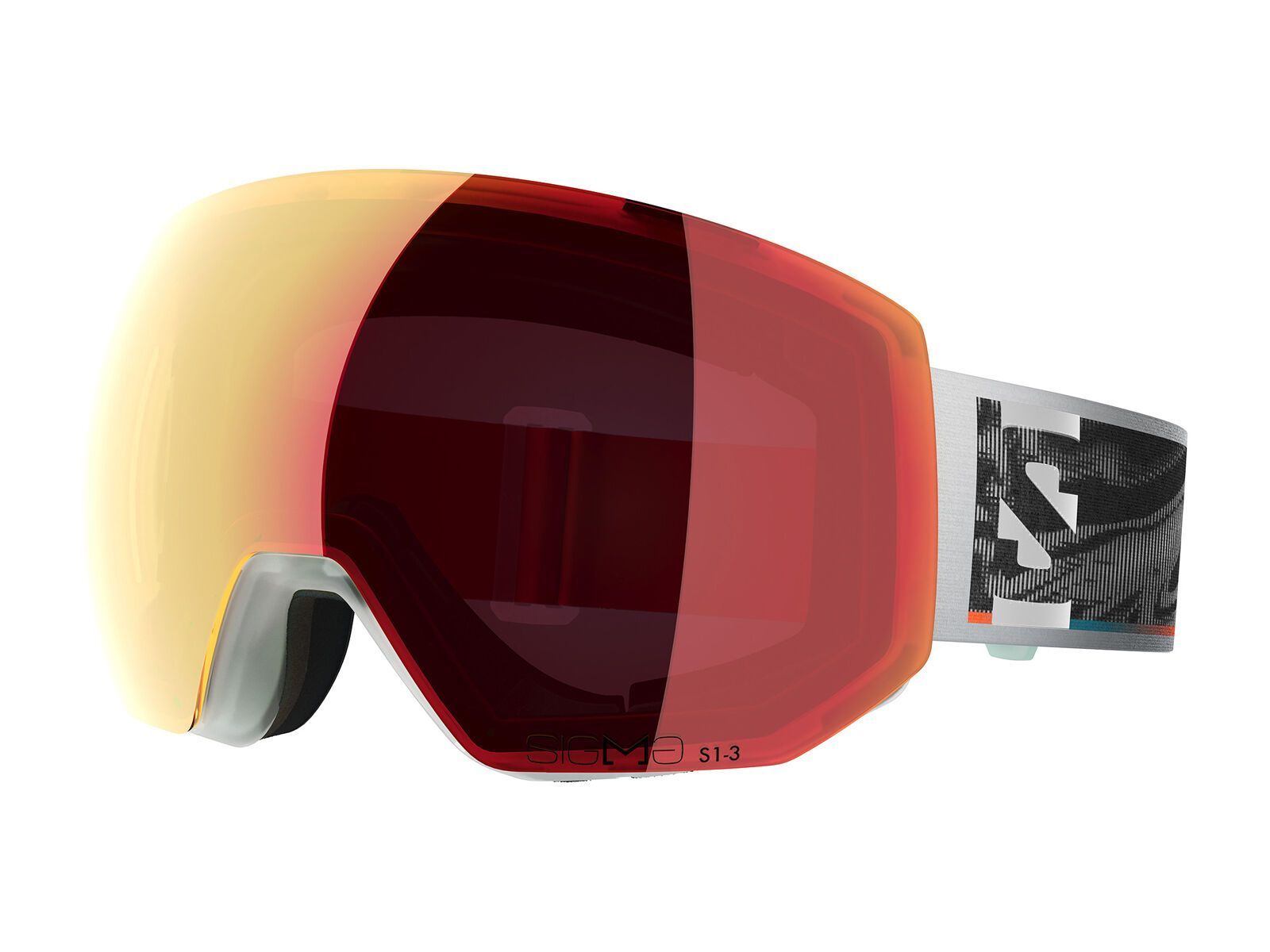 Salomon Radium Pro, Sigma Photo Poppy Red / translucent frozen - Bild 1