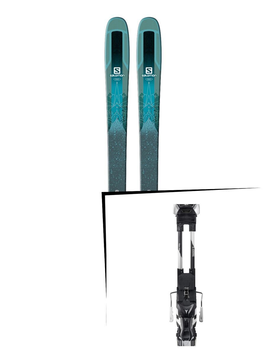 Set: Salomon QST Lumen 99 2018 + Atomic Tracker 13 MNC black/silver - Bild 1