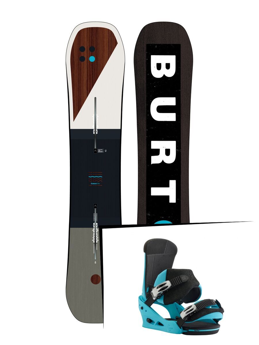 Set: Burton Custom Flying V 2019 +  Custom (1930936S) - Bild 1