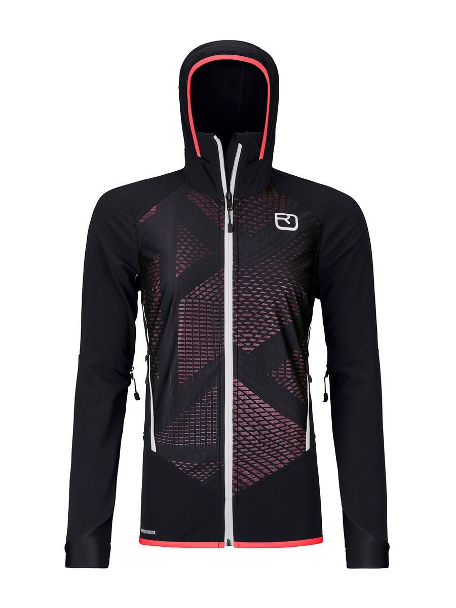 Ortovox Merino Naturtec Light Col Becchei Jacket W, black raven - Bild 1