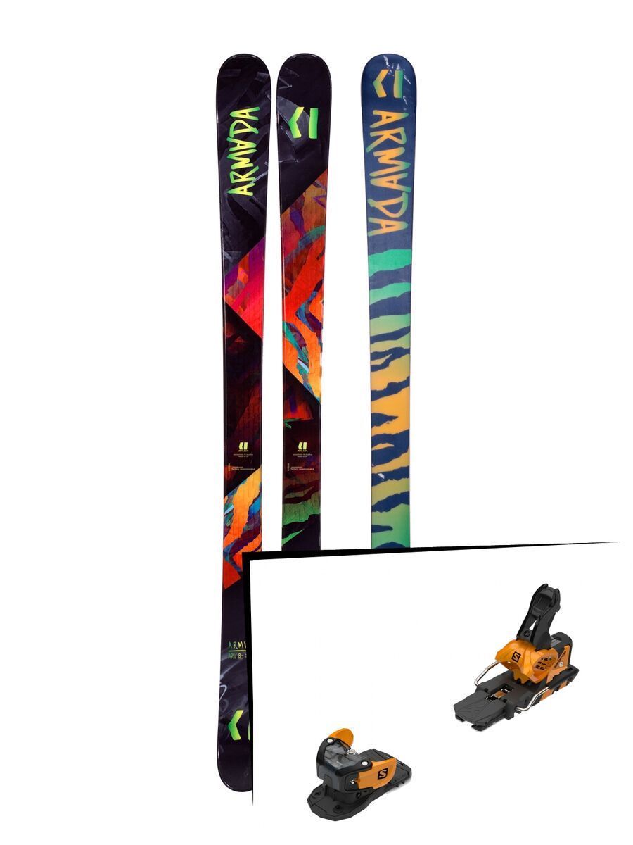 Set: Armada Arv 84 2019 + Salomon Warden MNC 13 saffron/black - Bild 1