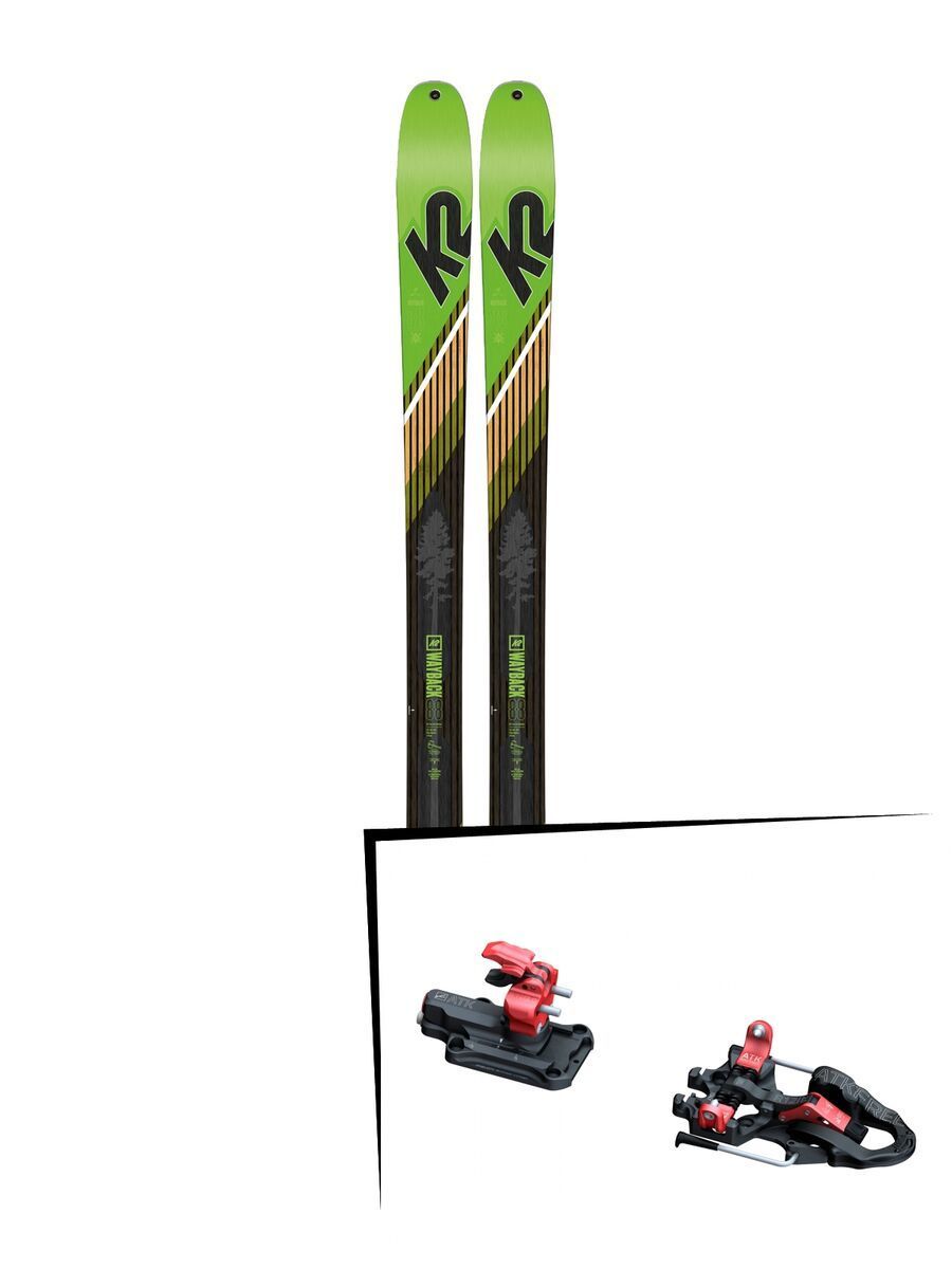 Set: K2 SKI Wayback 88 2019 + ATK Raider 12 2.0 - Bild 1