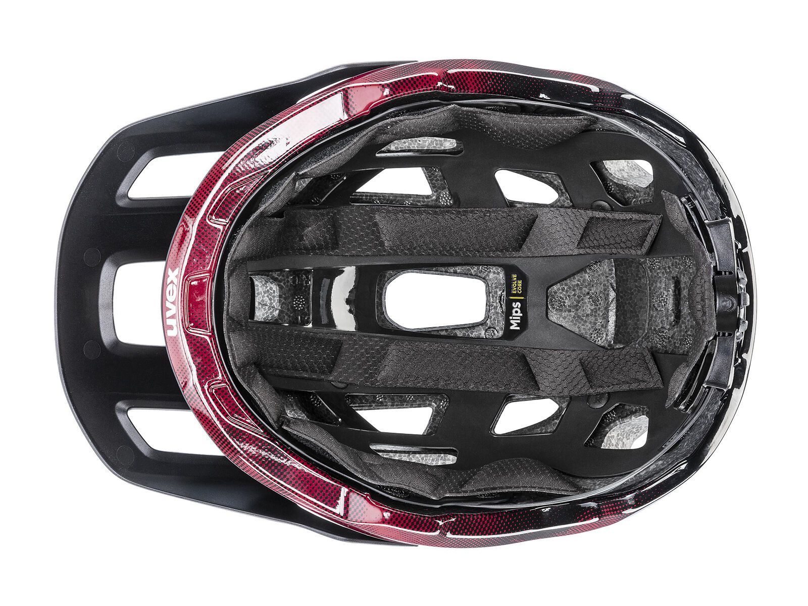 uvex react MIPS, black-ruby red - Bild 5