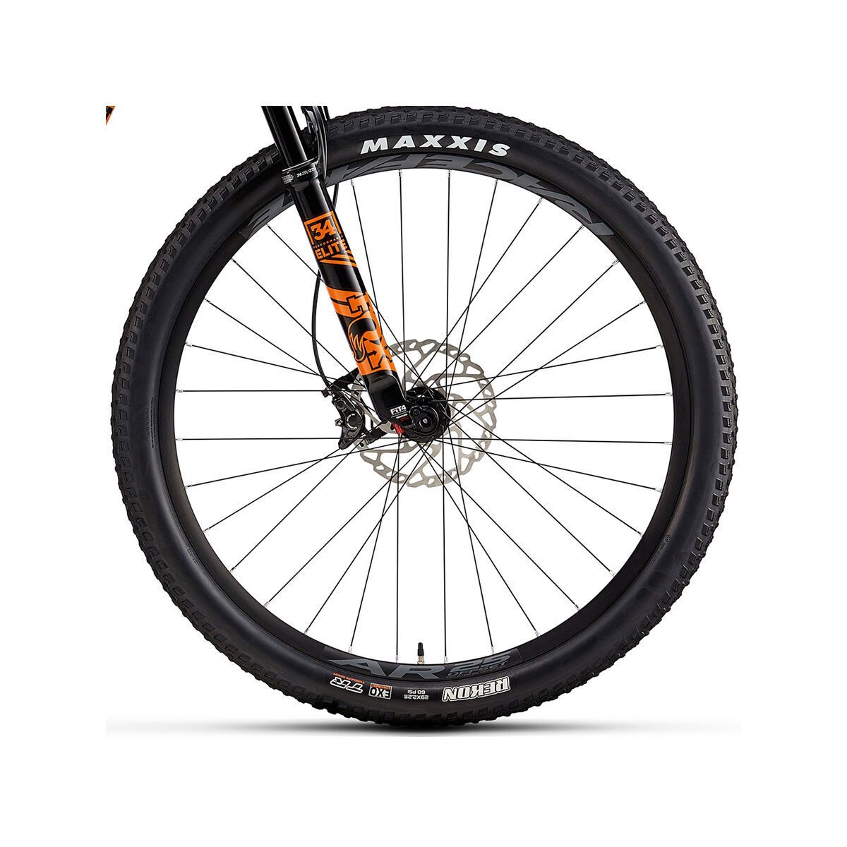 Rocky Mountain Element Carbon 70, fox racing orange/the man in black - Bild 4