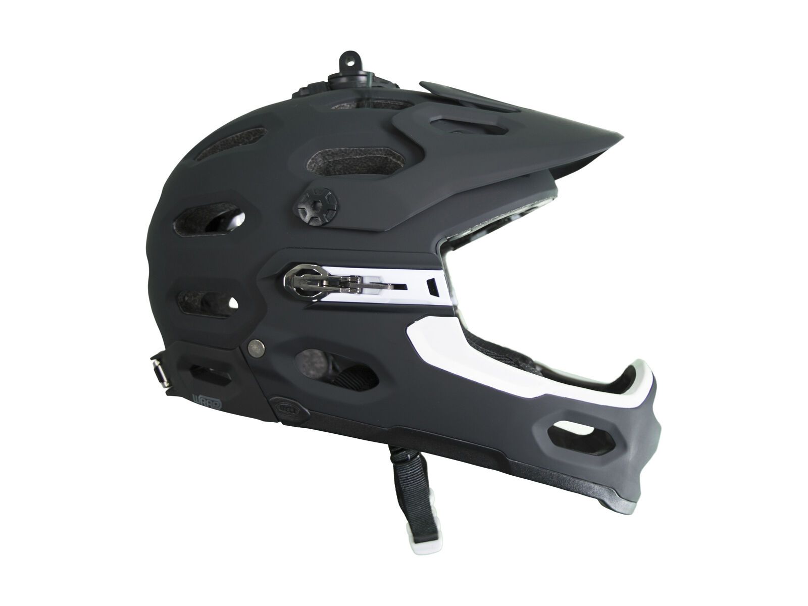 Bell Super 2R, matte black/white viper - Bild 4