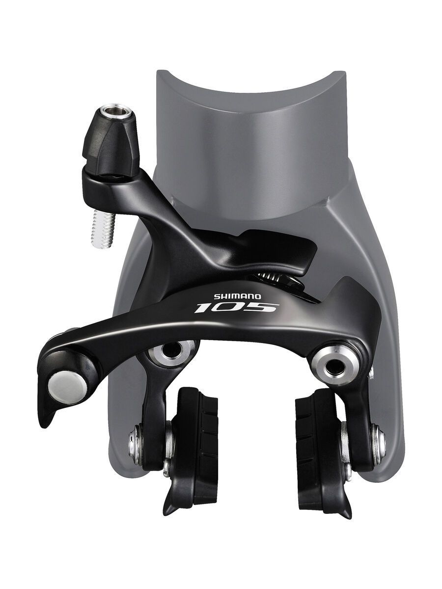 Shimano 105 BR-5810 Seitenzugbremse Direktmontage - hinten, schwarz - Bild 1