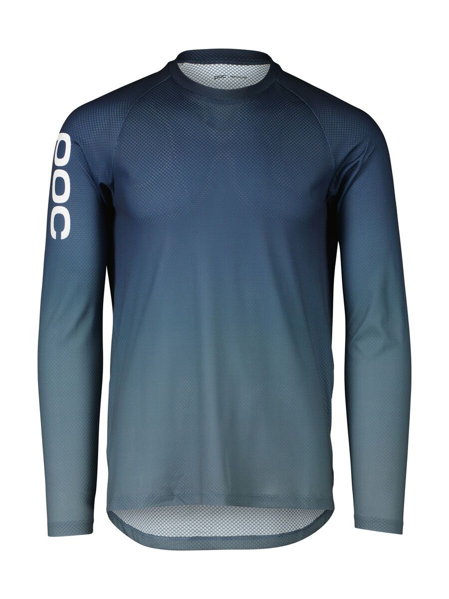 POC M's Essential MTB Lite LS Jersey, gradient turmaline navy - Bild 1