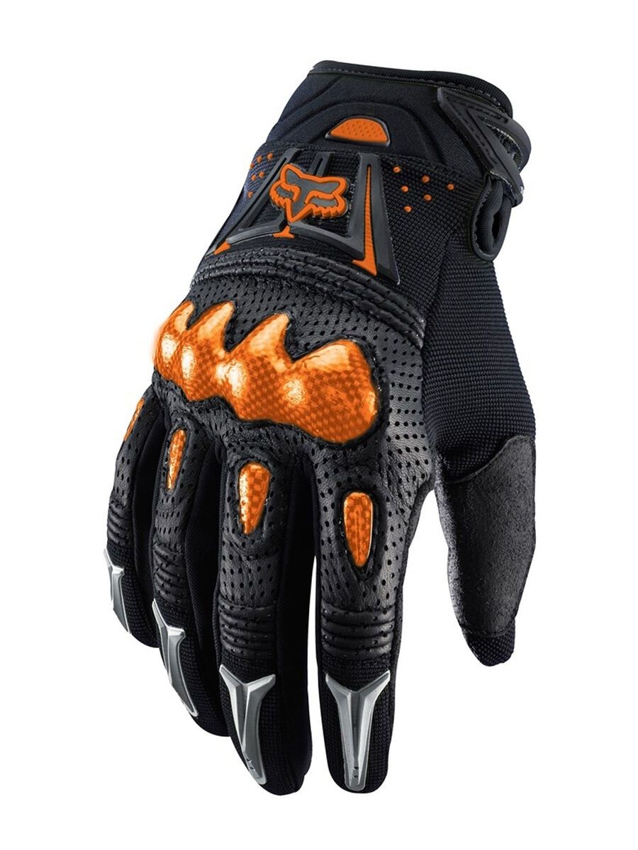 Fox Bomber Glove, black/orange - Bild 1