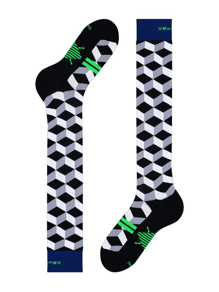 Falke Burlington Snow Fun Boy Kniestrümpfe, black - Bild 2