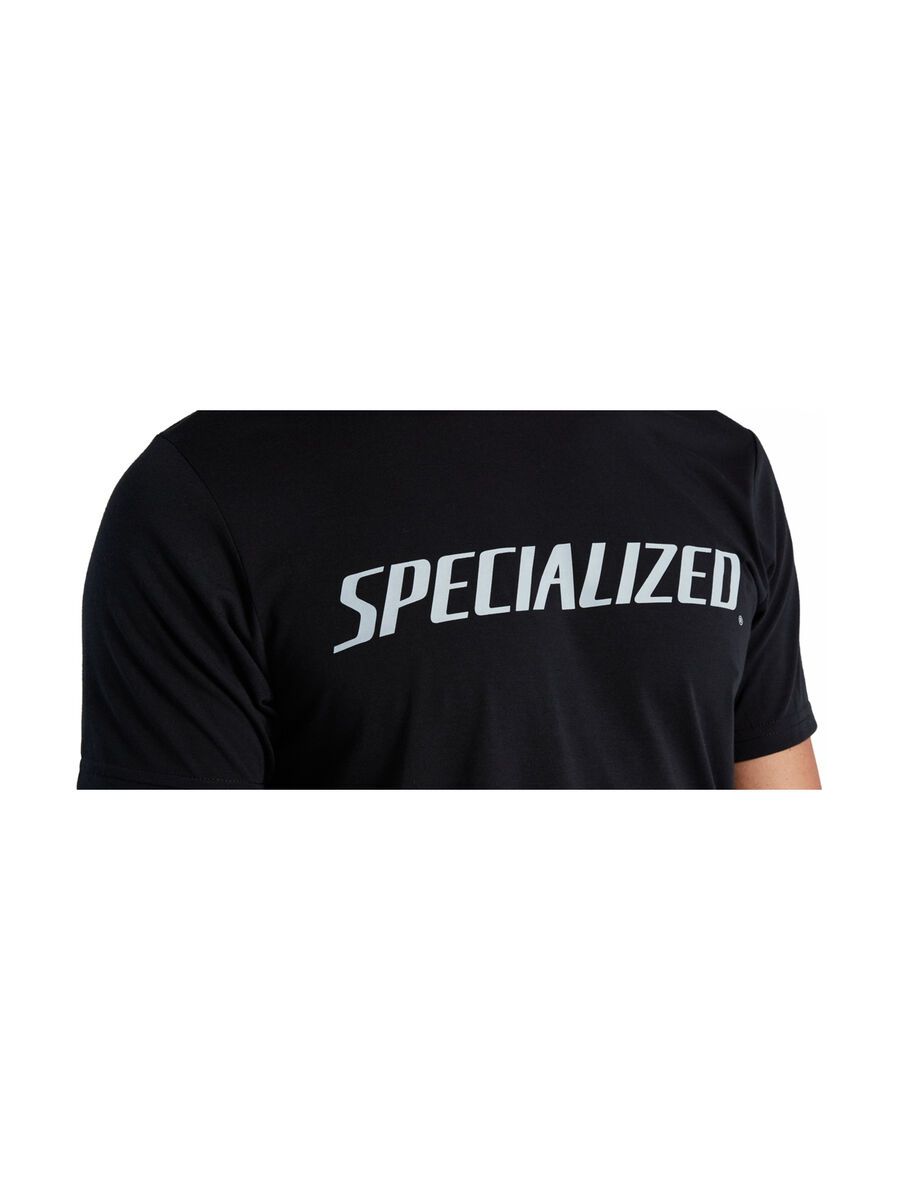 Specialized Wordmark Tee, black - Bild 5