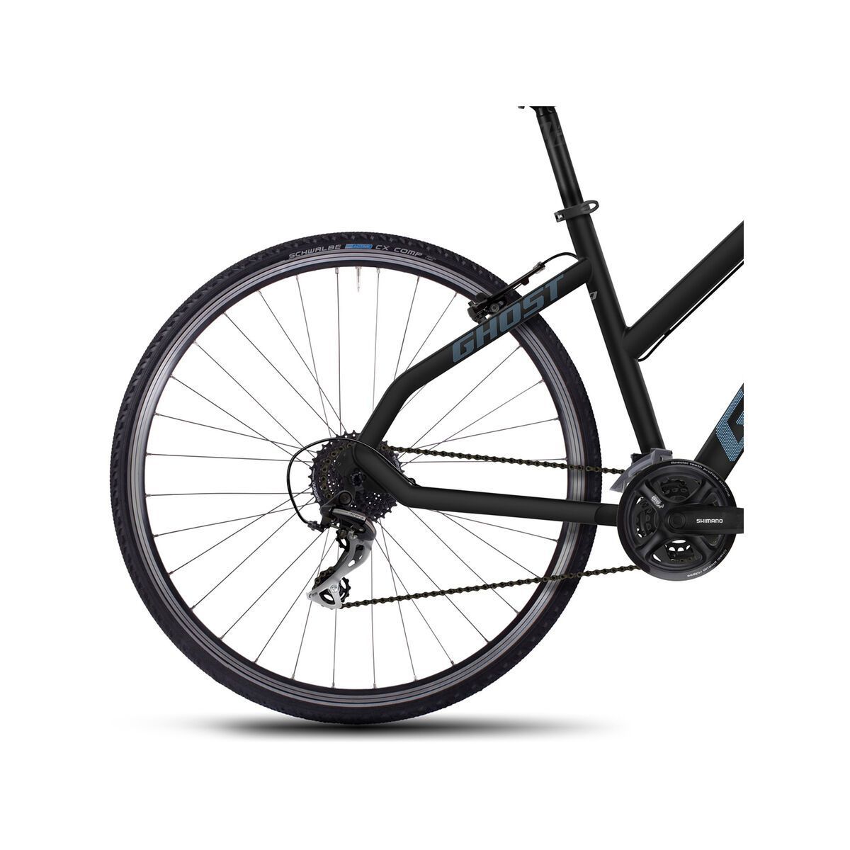 Ghost Square Cross 2 Miss, black/lightblue - Bild 4