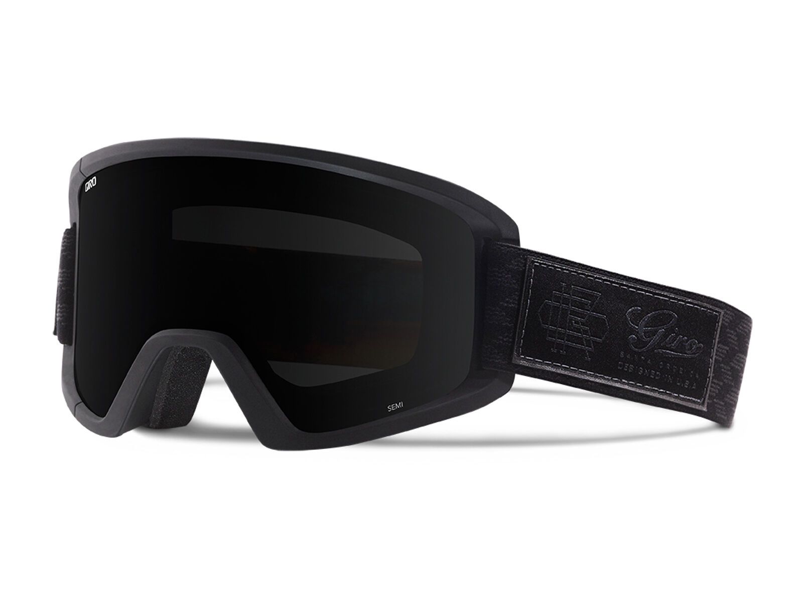 Giro Semi inkl. Wechselscheibe, black blazer, black limo/yellow - Bild 1