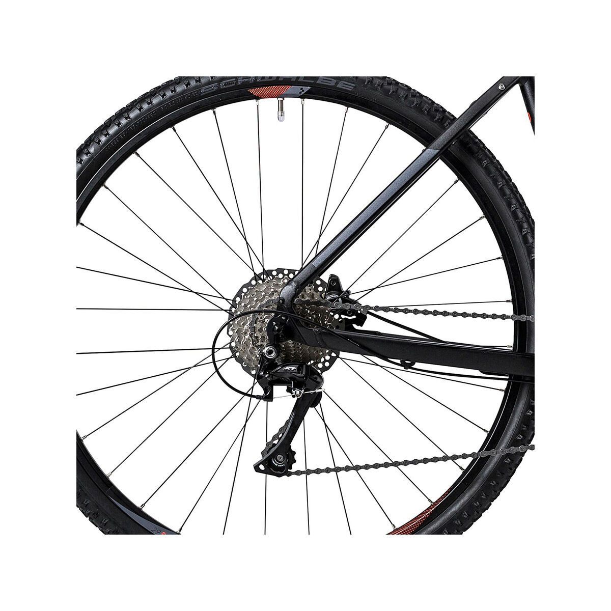 Cube Cross Trapeze, black grey flashred - Bild 4