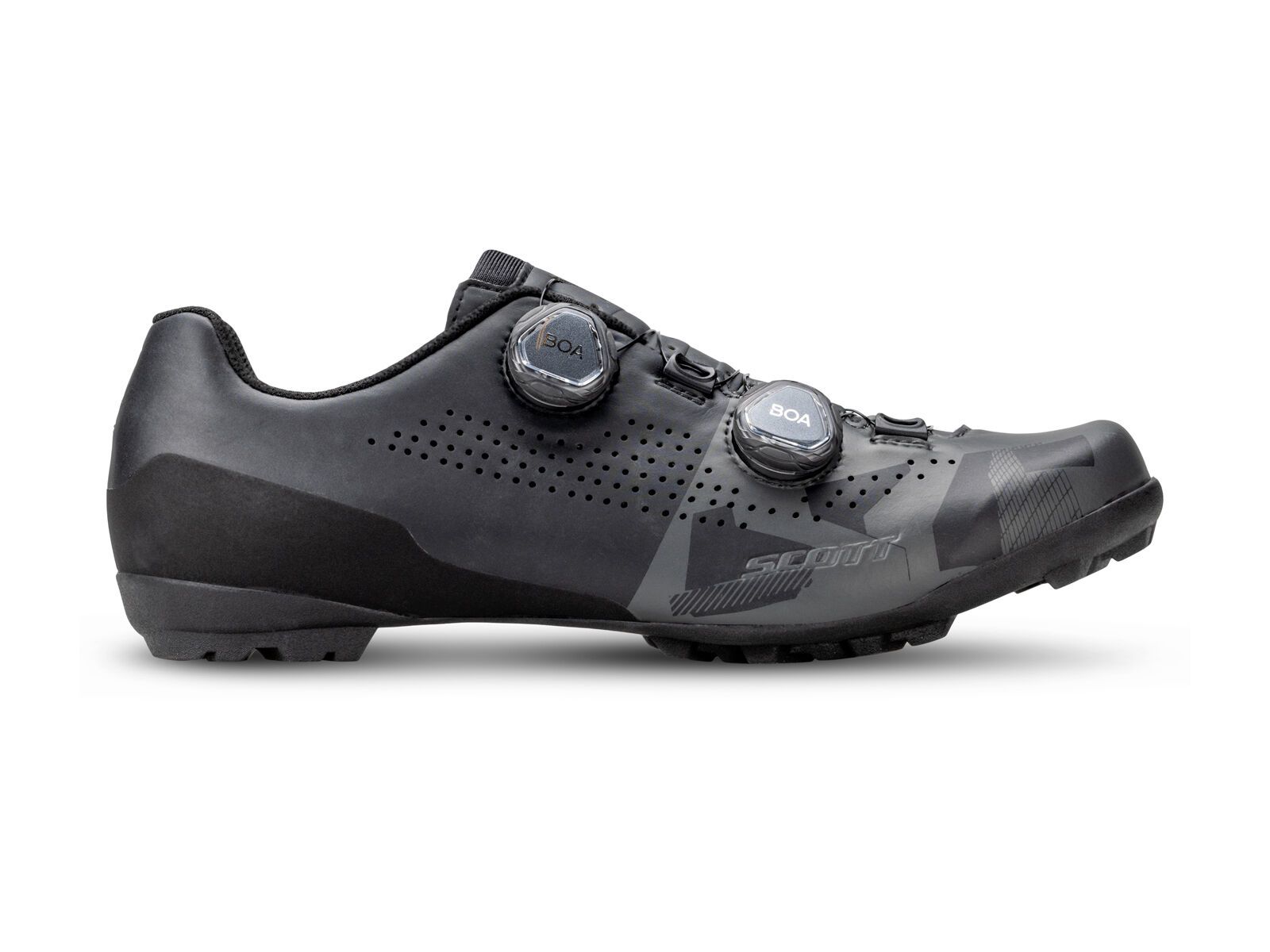Scott Gravel RC Shoe, matt black/anthracite grey - Bild 3