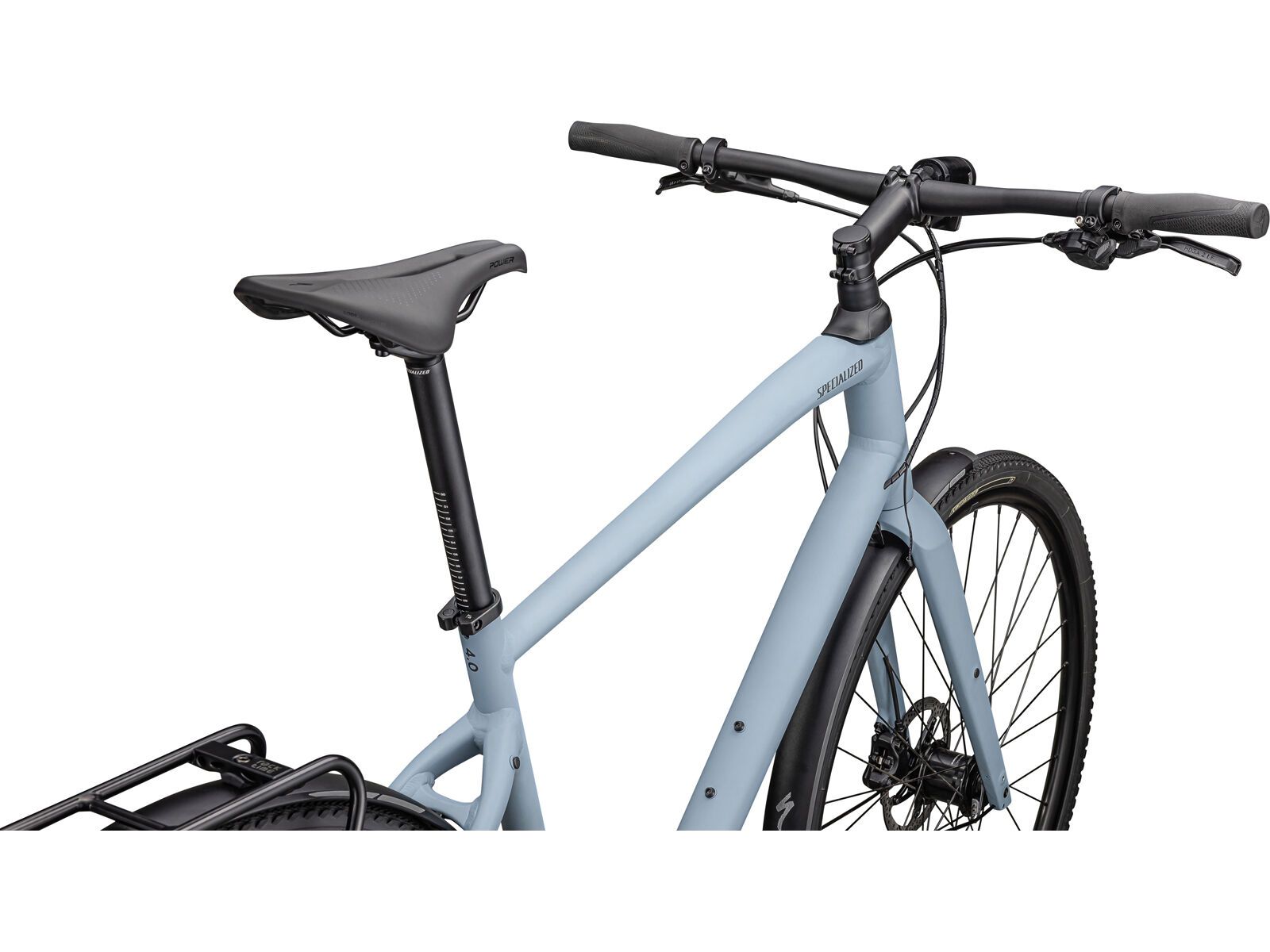 Specialized Sirrus X 4.0 EQ, satin storm grey/charcoal reflective - Bild 4