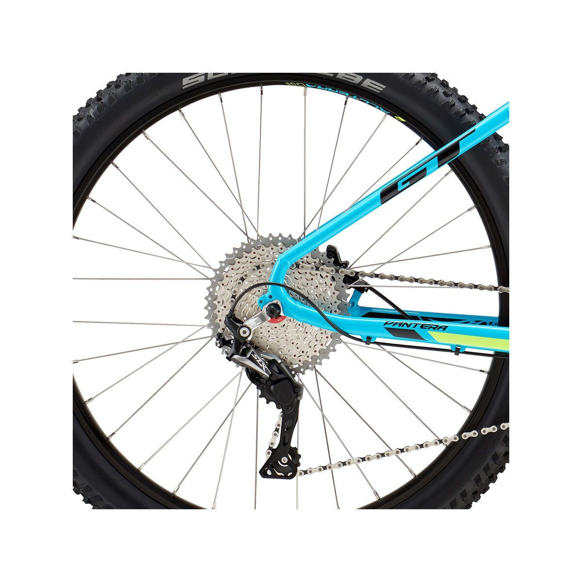 GT Pantera Elite, gloss aqua w/ black & neon yellow - Bild 5