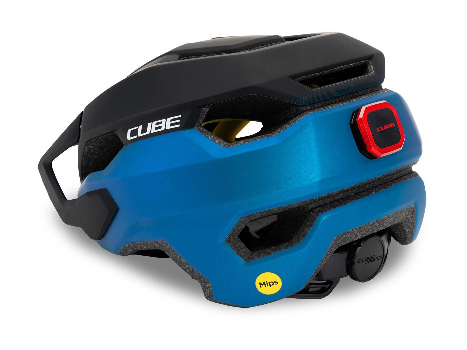 Cube Helm Stray X Actionteam, blue´n´grey - Bild 4