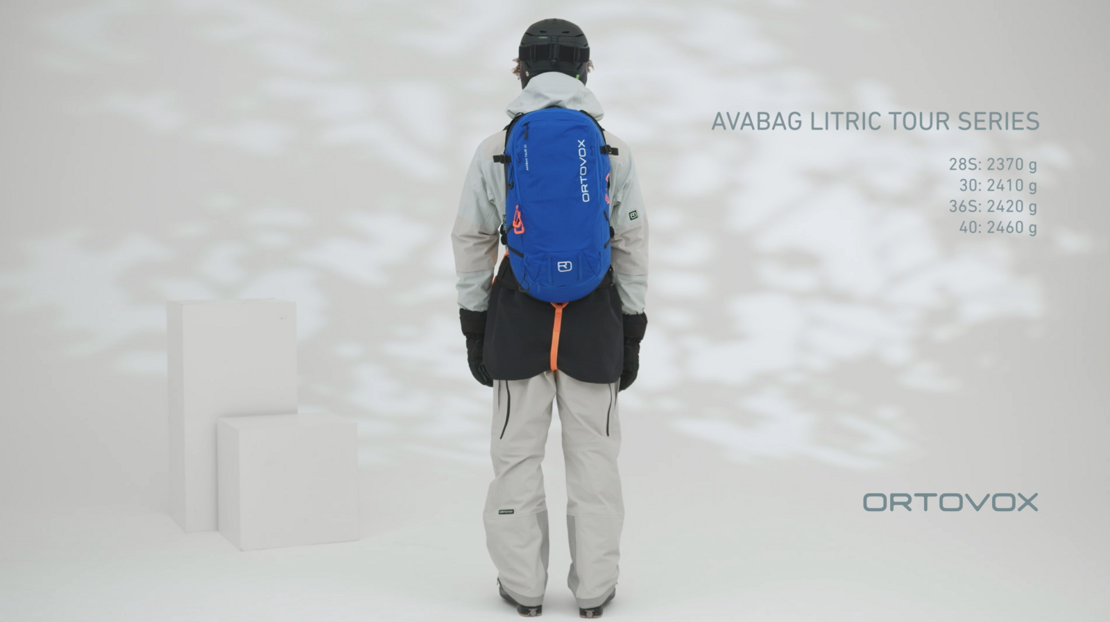 Ortovox Avabag LiTRIC Tour 40, black raven - Video 3