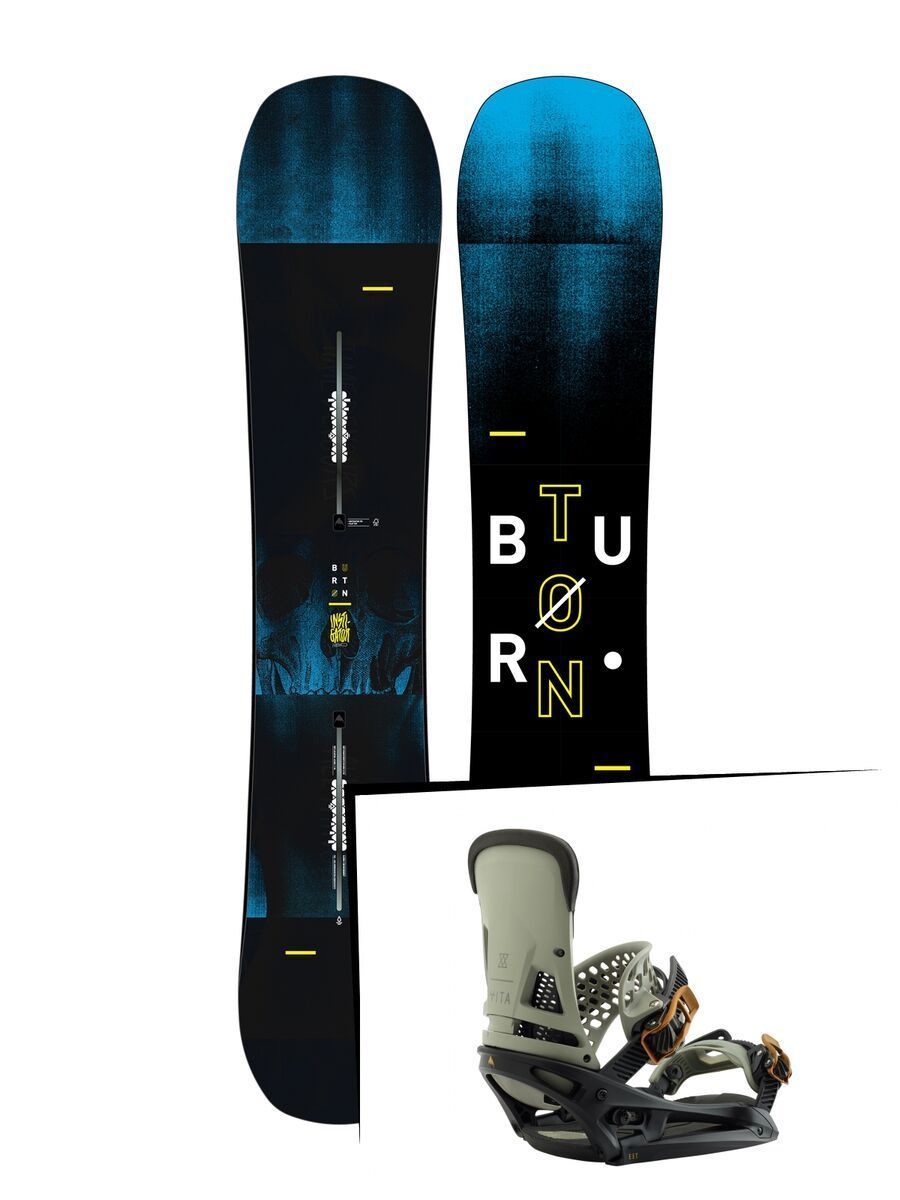 Set: Burton Instigator 2019 + Burton Malavita EST black/gray - Bild 1