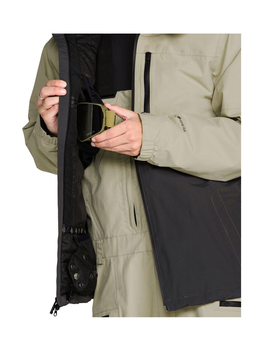 Volcom L Gore-Tex Jacket, dark grey - Bild 8