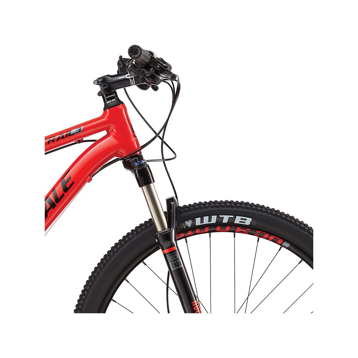 Cannondale Trail 3 27.5, race red w/ charcoal grey, jet black, gloss - Bild 5