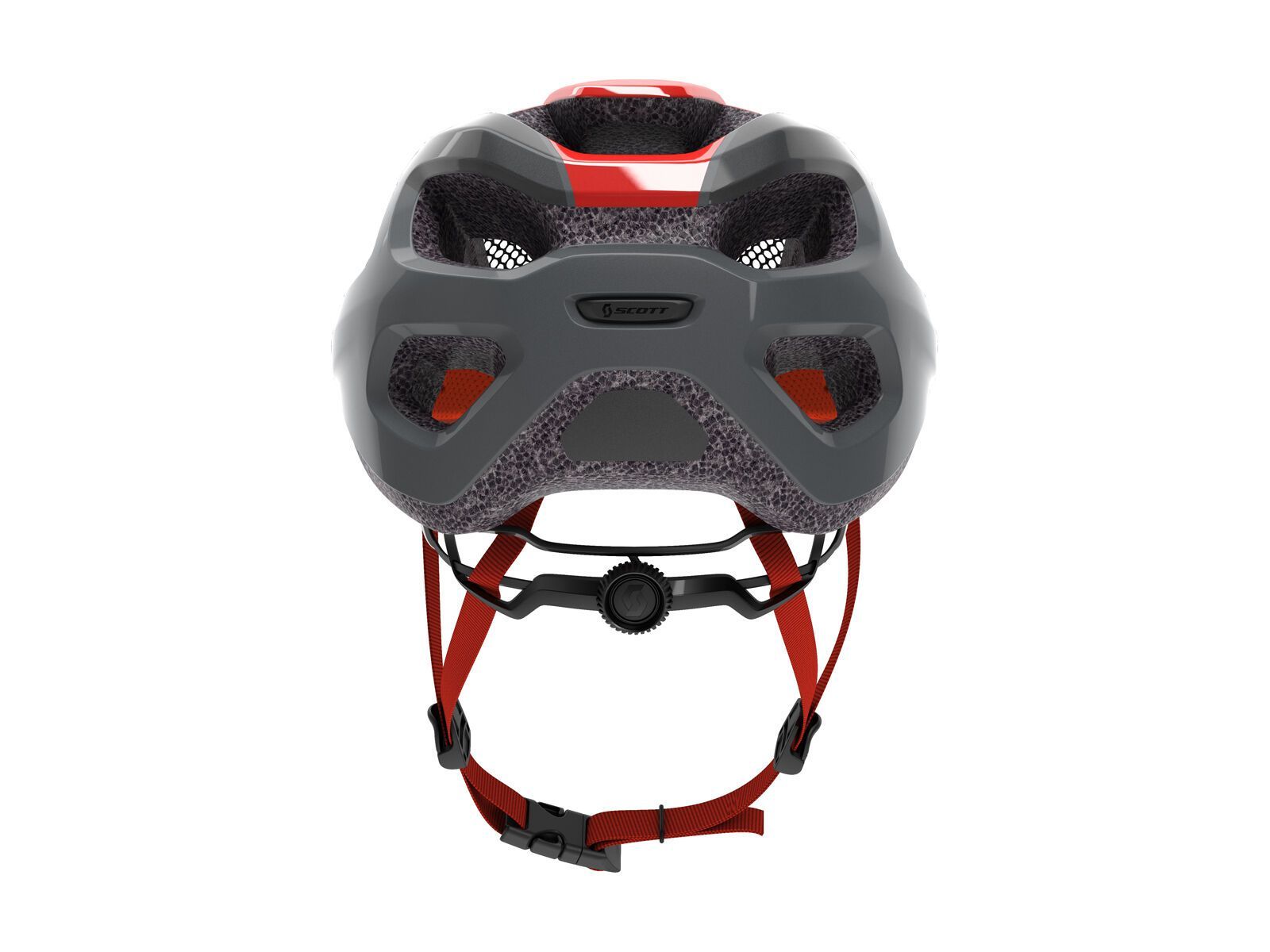 Scott Supra Helmet, grey/red fade - Bild 3