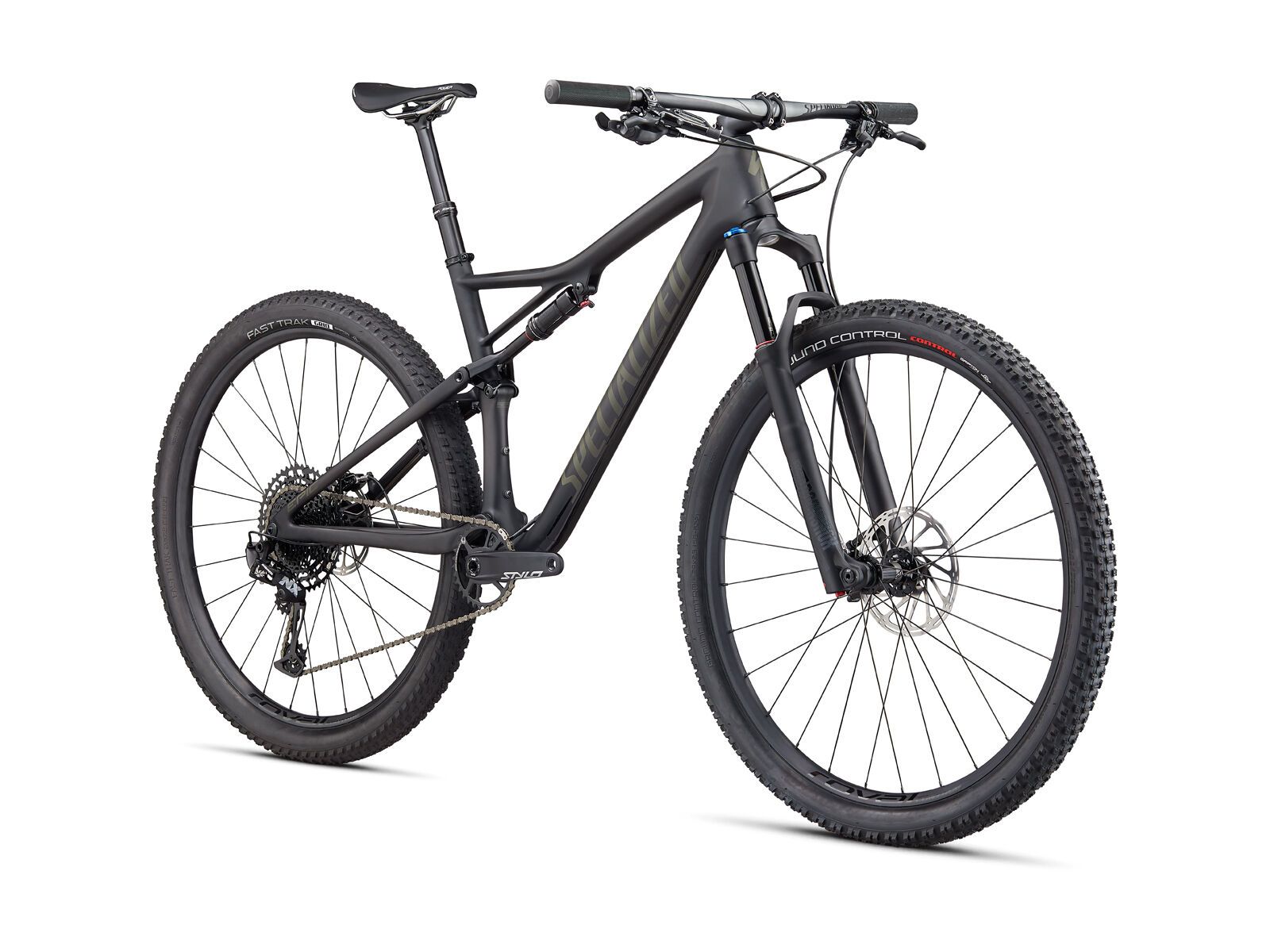 Specialized Epic Comp Carbon Evo, satin carbon/oak green - Bild 2