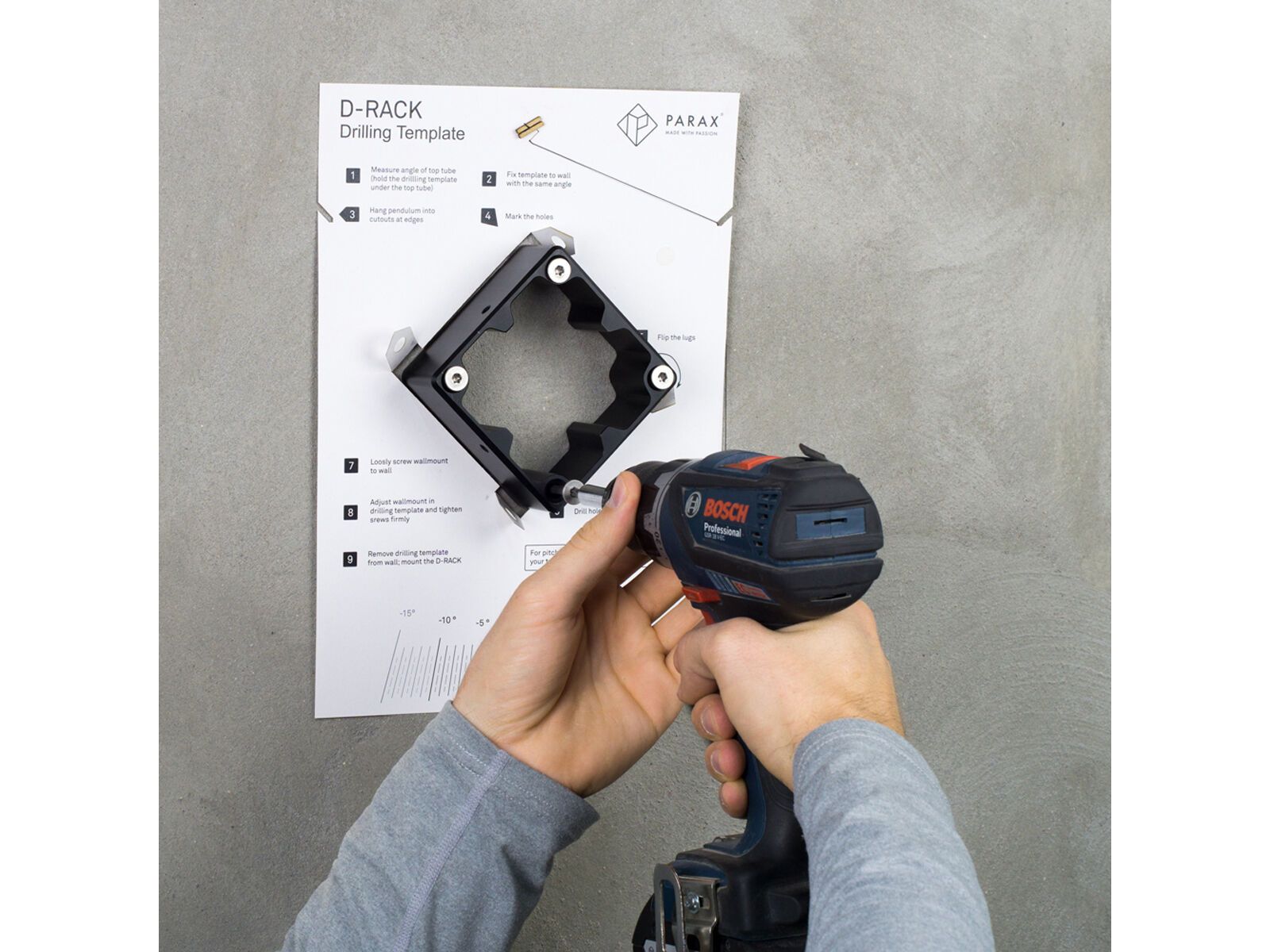 PARAX D-Rack M Kebony, schwarz - Bild 10