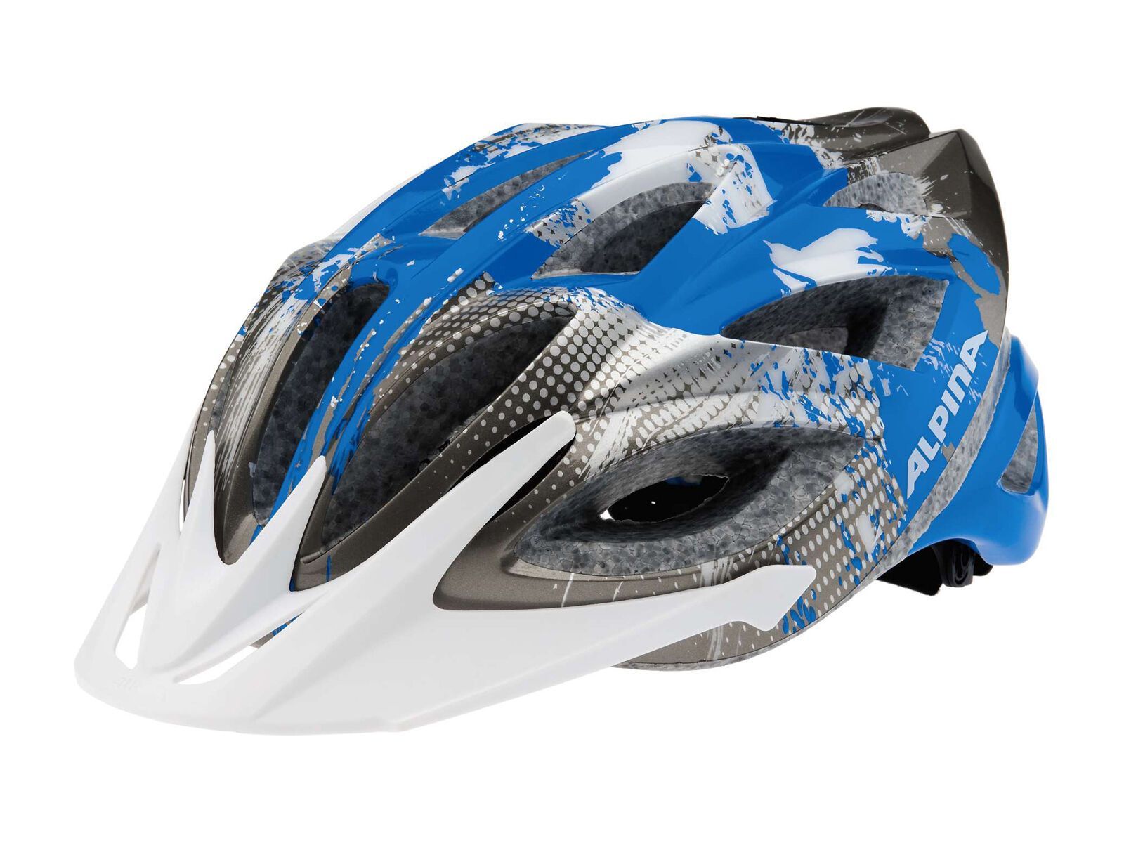 Alpina Skid 2.0, darksilver-cyan-white - Bild 1