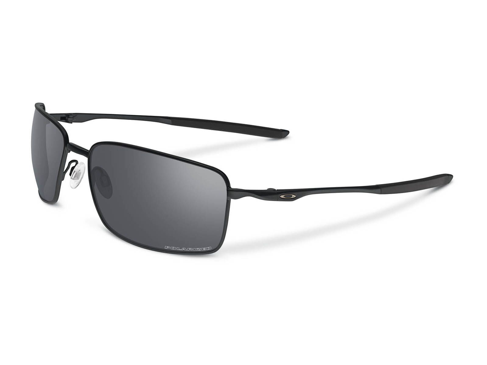 Oakley Square Wire, matte black/black iridium polarized - Bild 1