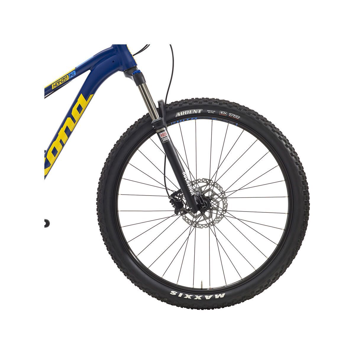 Kona Honzo AL, matt navy w/ gloss yellow & blue decals - Bild 2