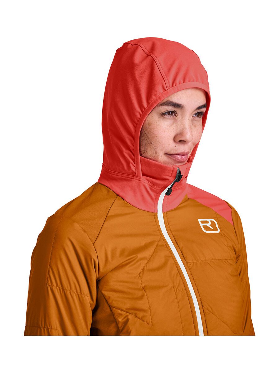 Ortovox Swisswool Col Becchei Hybrid Jacket W, ice waterfall - Bild 4