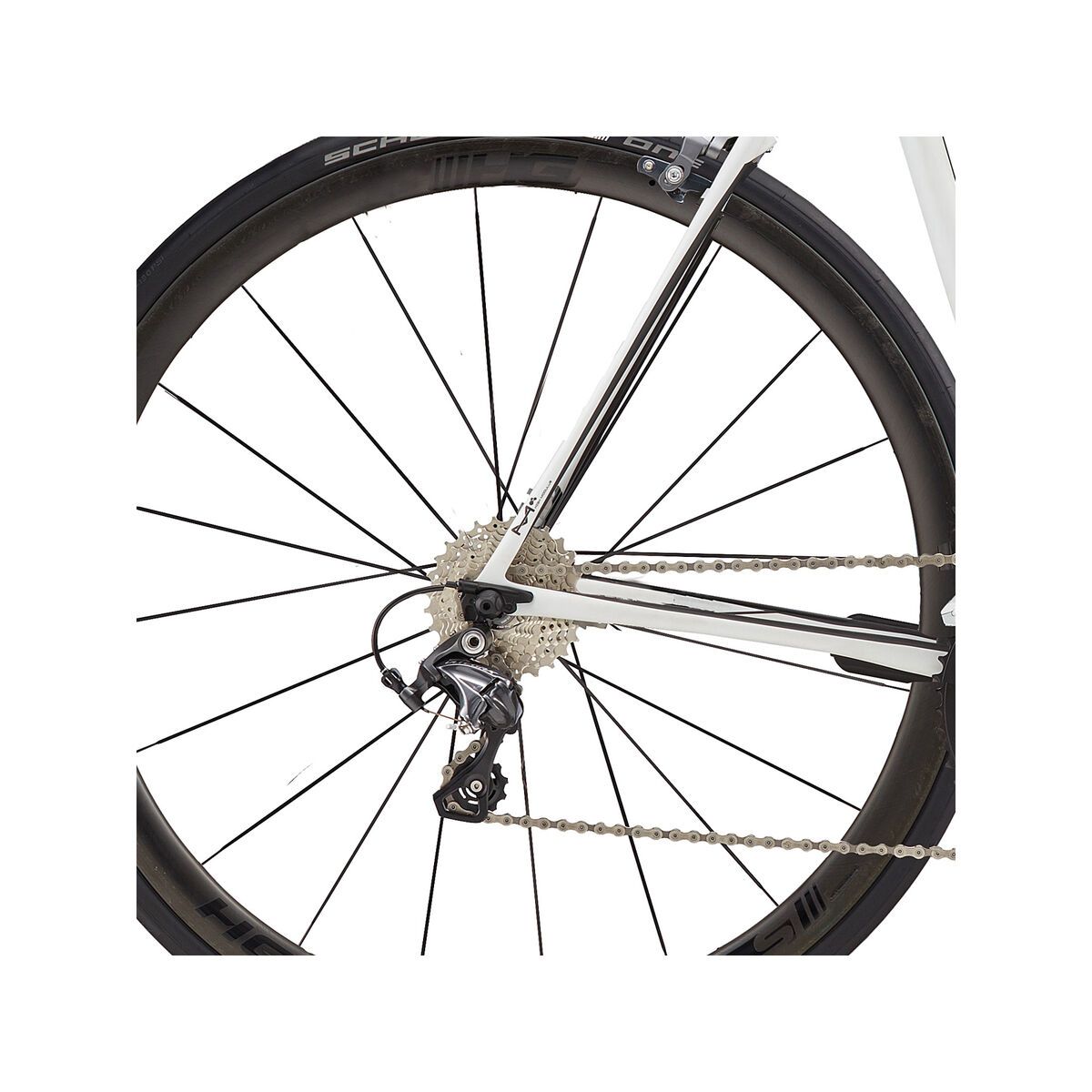 Cannondale SuperSix Evo Hi-Mod Ultegra, cashmere w/ nearly black - satin - CAS - Bild 4