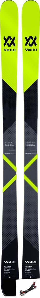 Set: Völkl Revolt 87 2019 + Marker F10 Tour - Bild 1
