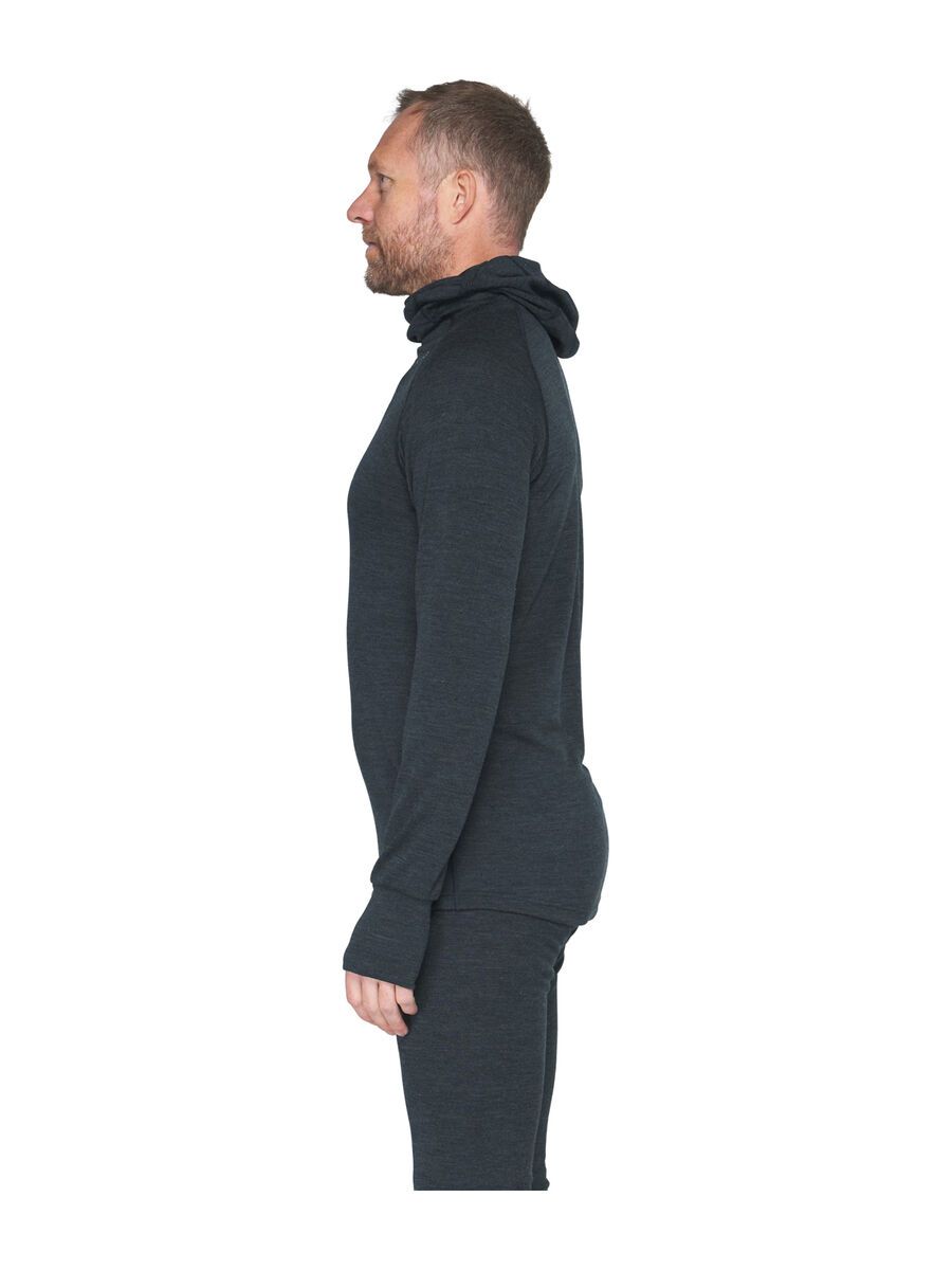 Devold Expedition Merino Silk Hoodie Man, ink - Bild 3