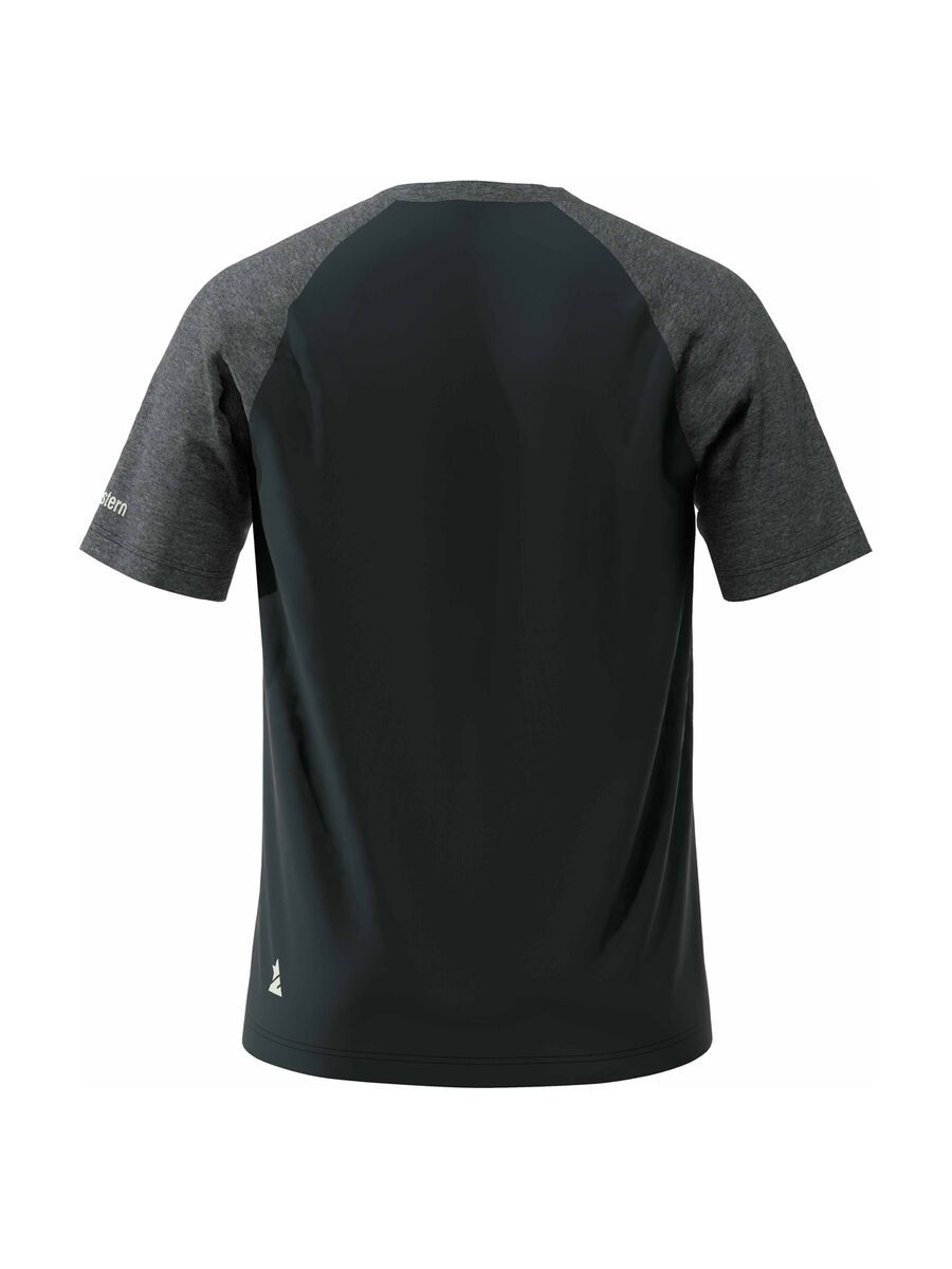 Zimtstern The-Z Tee, pirate black/gun metal melange - Bild 4