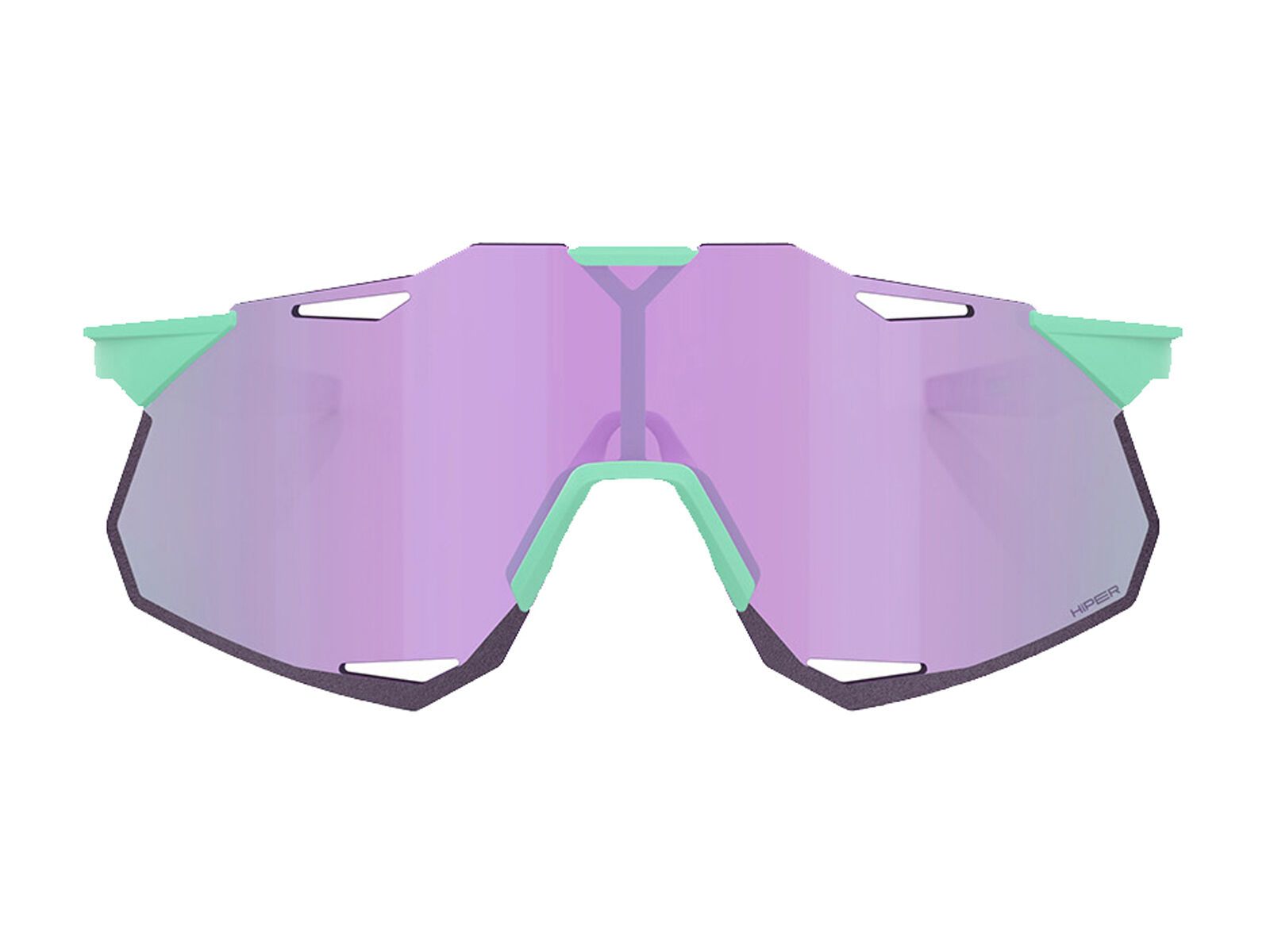 100% Hypercraft XS, HiPER Lavender Mirror / soft tact mint - Bild 3