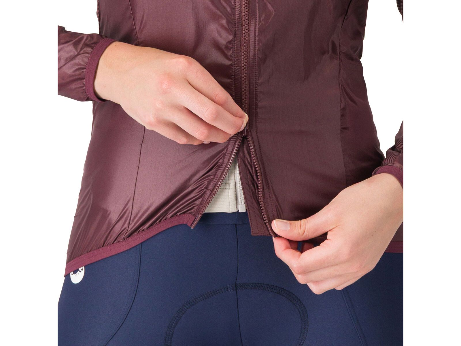 Castelli Aria Shell 2 W Jacket, deep bordeaux - Bild 5