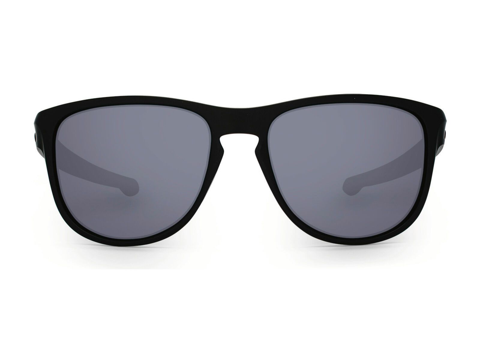 Oakley Sliver Round, matte black/Lens: grey - Bild 2