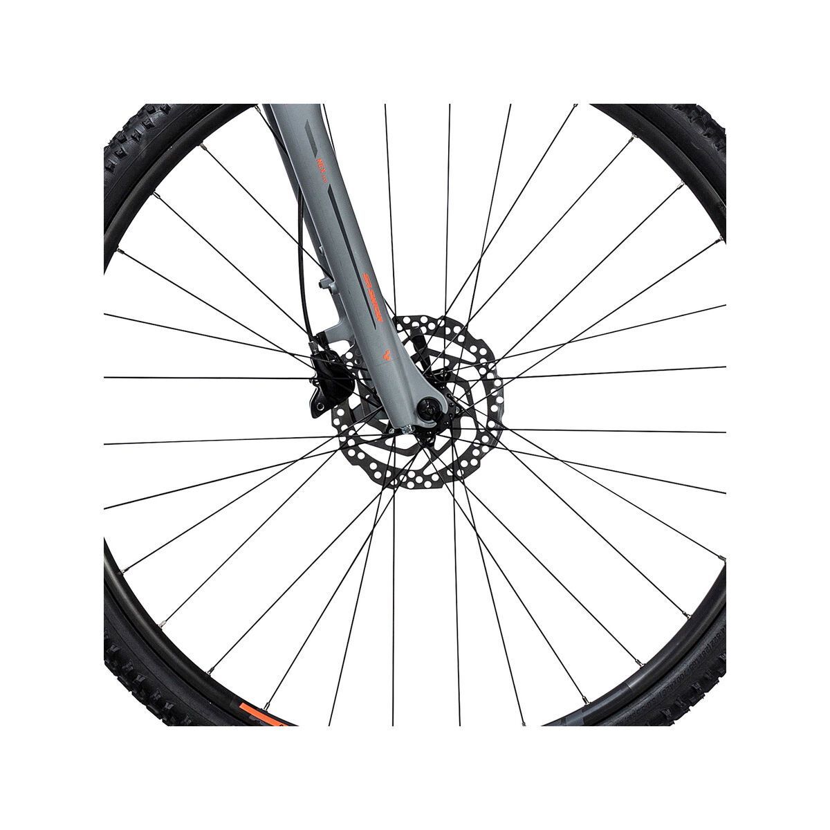 Cube Nature, grey´n´ flashorange - Bild 2